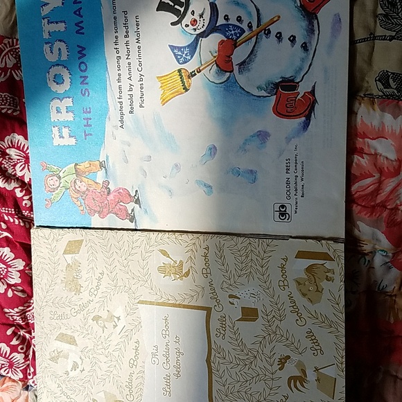 Frosty the Snowman Little Golden Book - Picture 3 of 7